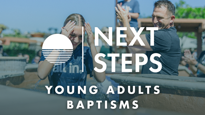 Young Adults Baptisms  logo