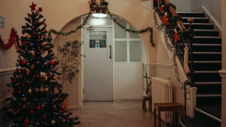 ROOTED 7UP Christmas Party logo