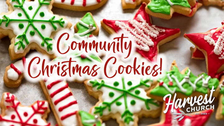 COMMUNITY CHRISTMAS COOKIES! logo