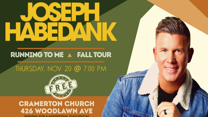 Joseph Habedank Concert | Running to Me Fall Tour logo
