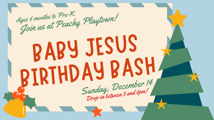 Baby Jesus Birthday Bash logo