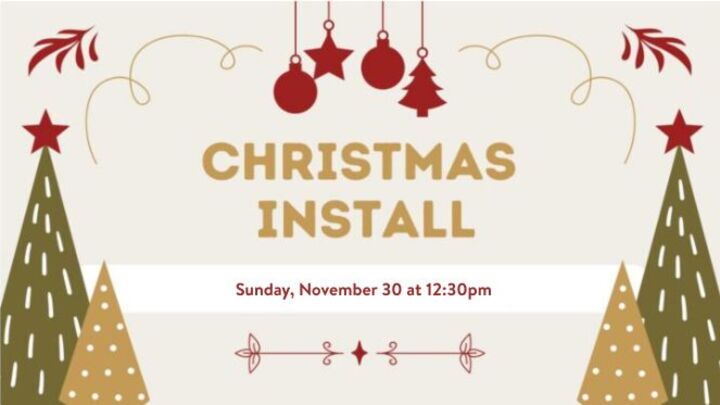Beebe Christmas Install logo