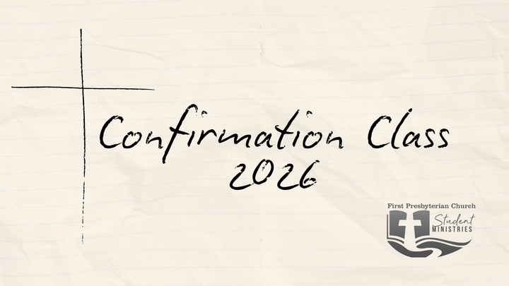 Confirmation Class 2026 logo