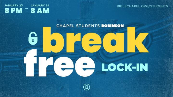 Robinson Chapel Students Lock-In 2026 logo