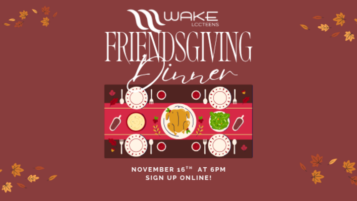 WAKE Teens Friendsgiving logo