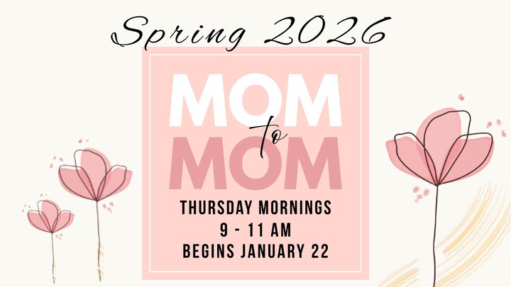Mom to Mom Spring 2026 logo