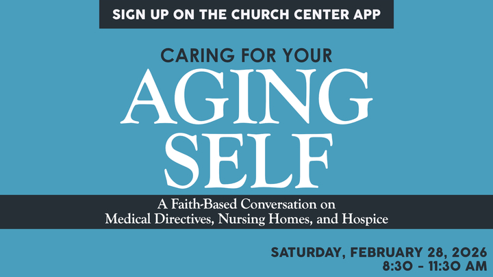 'Caring for your Aging Self' Seminar logo