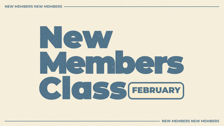New Members Class - February 2026 logo