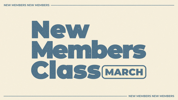 New Members Class - March 2026 logo
