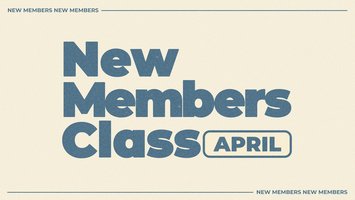 New Members Class - April 2026 logo