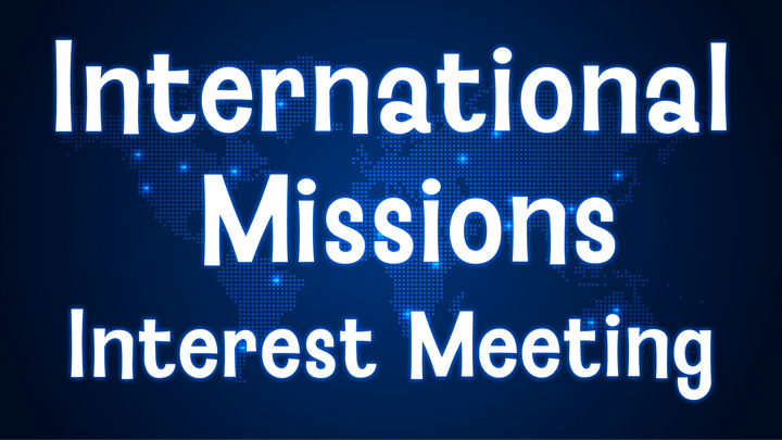 International Missions Interest Meeting logo