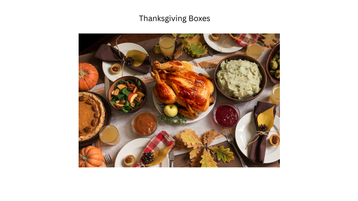 Thanksgiving Food Boxes logo