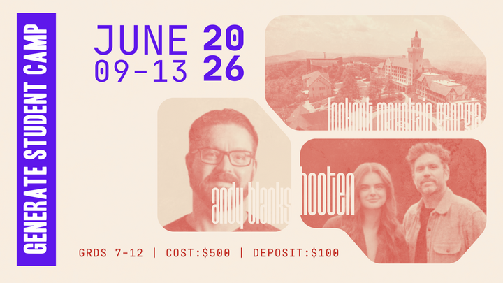 Generate Student Camp 2026 logo