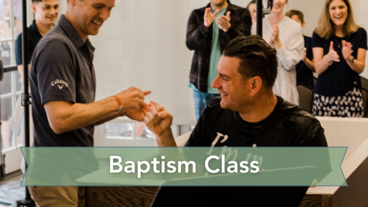 Baptism Class - Fall 2026 logo