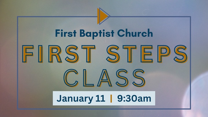 First Steps Class Registration logo