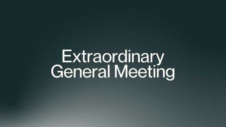 Extraordinary General Meeting logo