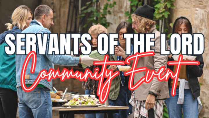 City South - Servants of the Lord Community Outreach Event logo