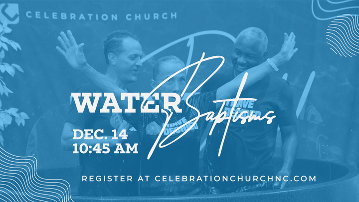 Water Baptisms - December 14 logo