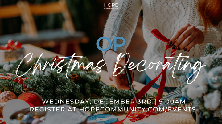 OP Christmas Decorating logo