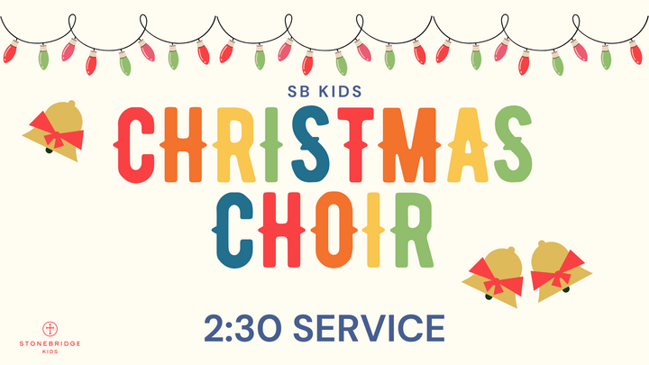 SB Kids Christmas Choir 2:30 Service logo