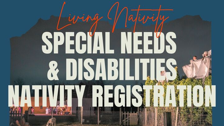 Special Needs and Disability Living Nativity Registration logo