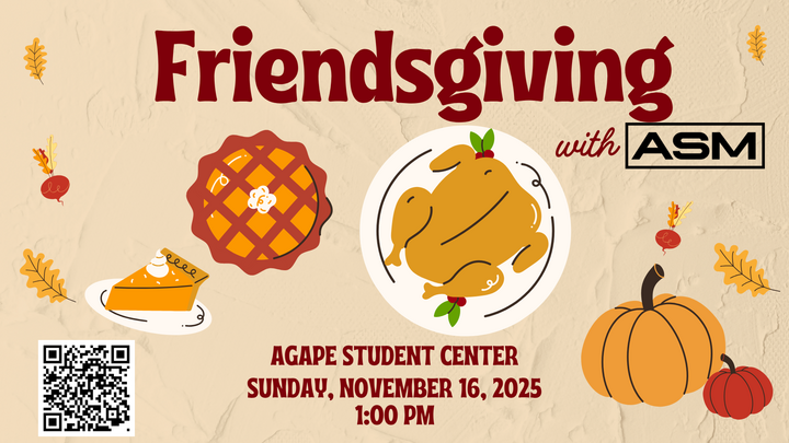 ASM Friendsgiving 2025 logo