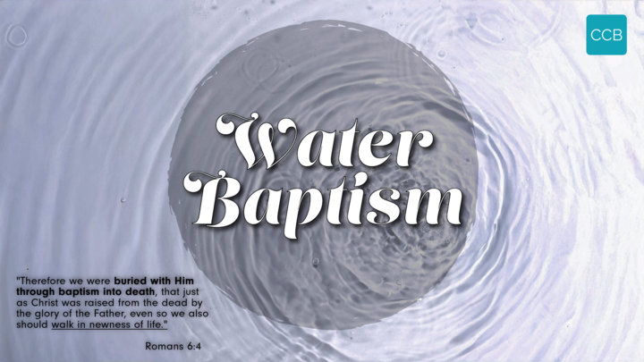 November Water Baptism logo