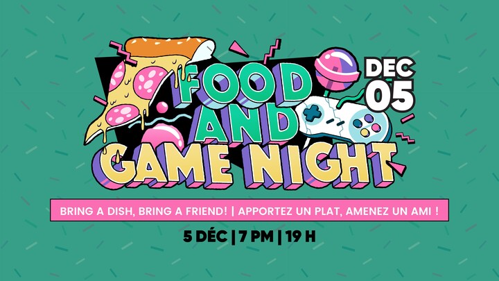 Food & Game Night logo