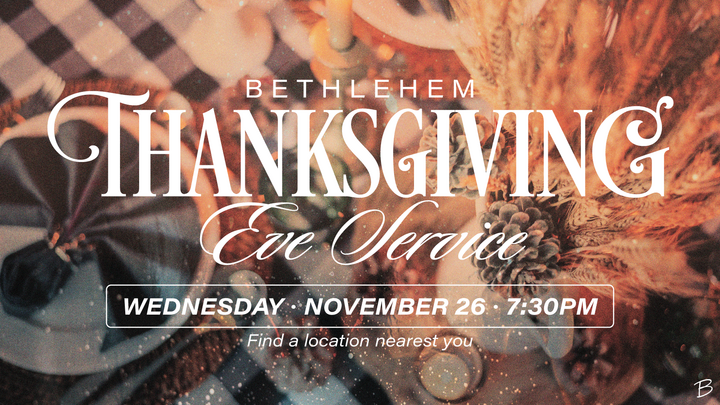Thanksgiving Eve Service logo