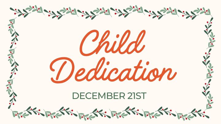 Child Dedication logo