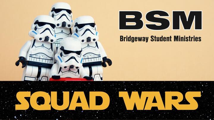 Squad Wars | Student Ministries logo