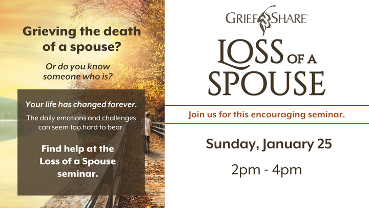 Grief Share: Loss of a Spouse logo