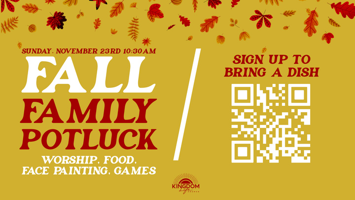 Fall Family Potluck logo