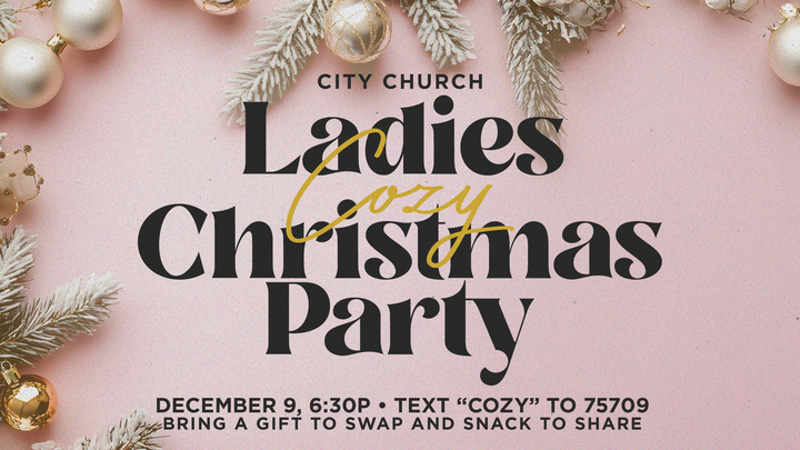Ladies Cozy Christmas Party logo