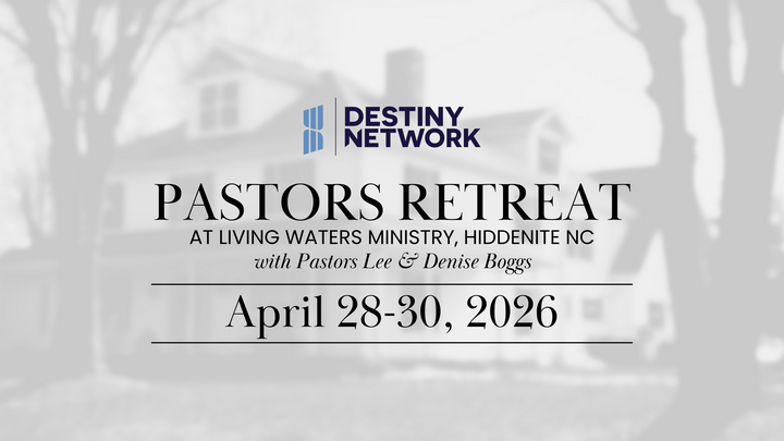Pastors Retreat at Living Waters logo