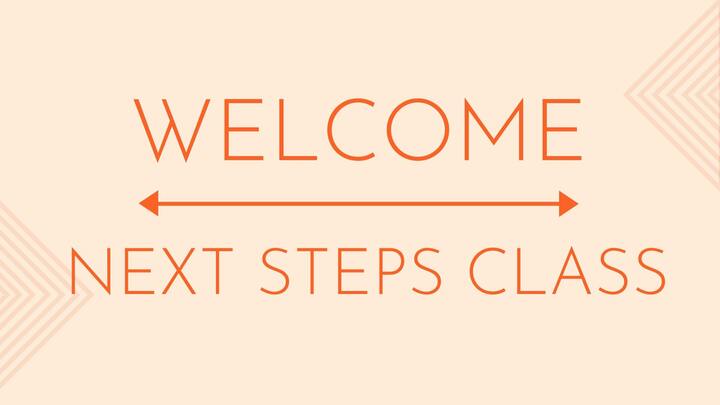 Next Steps Class 2026: 1/25 logo