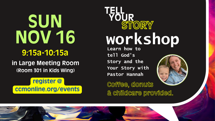 Tell Your Story Workshop logo