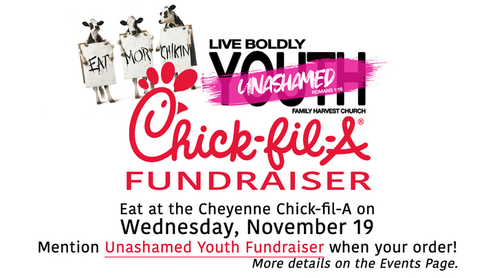 Unashamed Youth Fundraiser logo