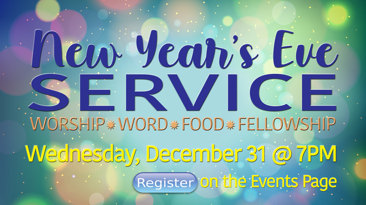 New Year's Eve Wednesday Service/Fellowship logo