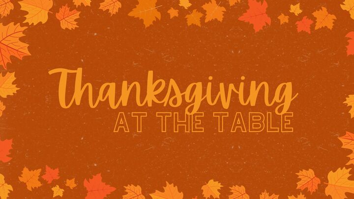 Thanksgiving at The Table logo