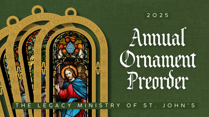 2025 Annual Ornaments logo