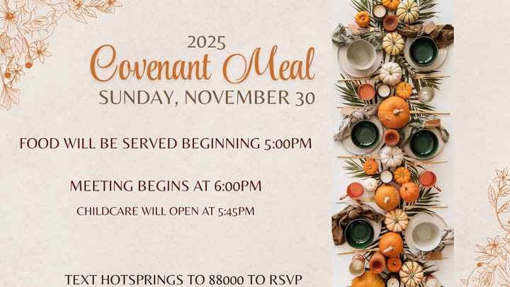 Hot Springs Covenant Meal logo