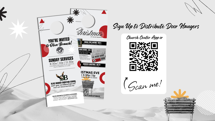 Christmas Door Hangers logo