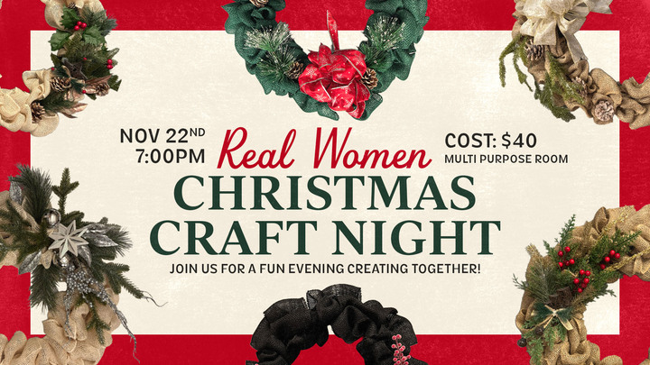 Real Women Craft Night logo