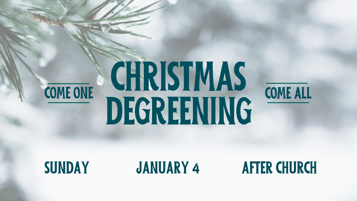 Christmas Degreening logo