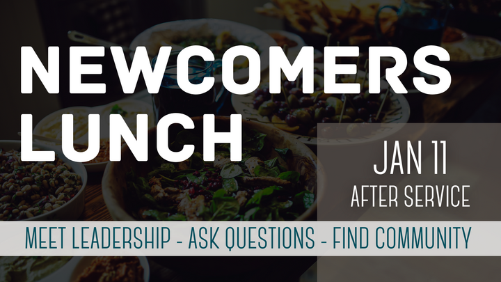 Newcomer welcome lunch logo