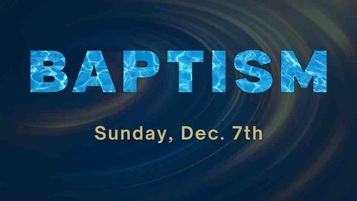 Baptism Sunday logo