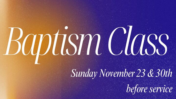 Baptism Class logo