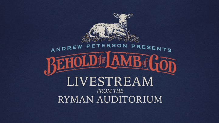 “Behold the Lamb of God” Concert Screening logo