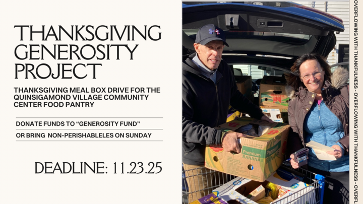 Thanksgiving Generosity Project logo